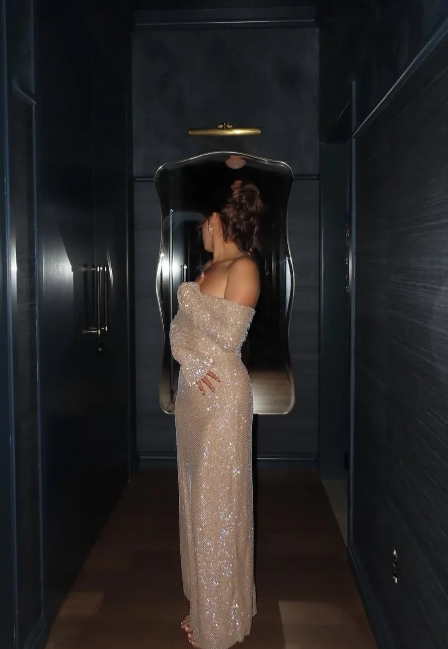 Marcella | Diamond Strap Dress