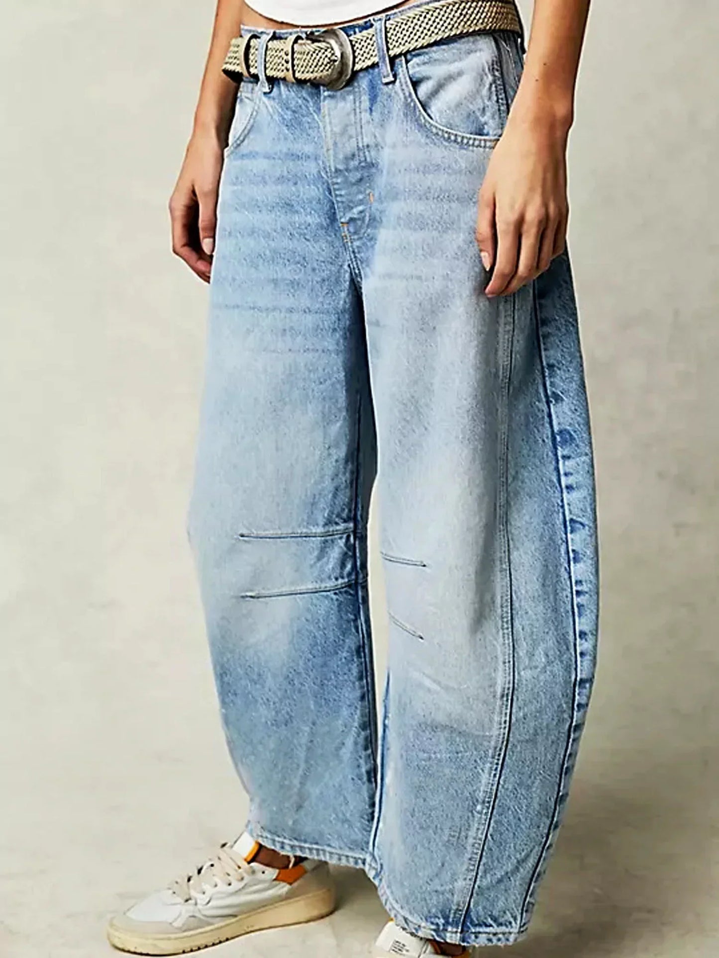 Leopard Print Jeans
