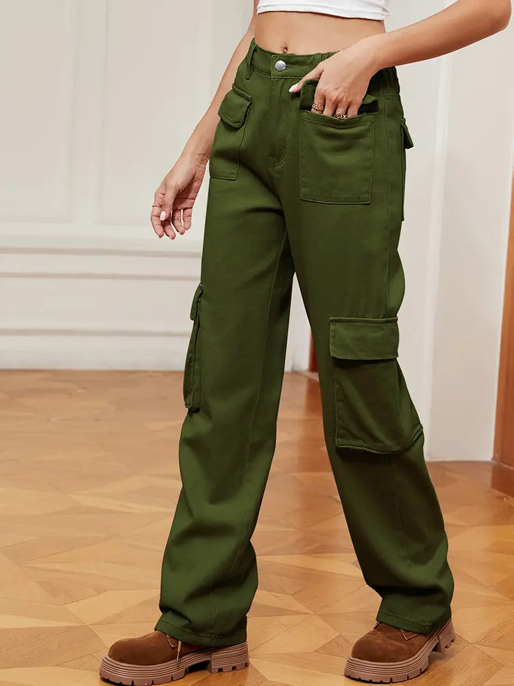 Utility | Denim Cargo Pants