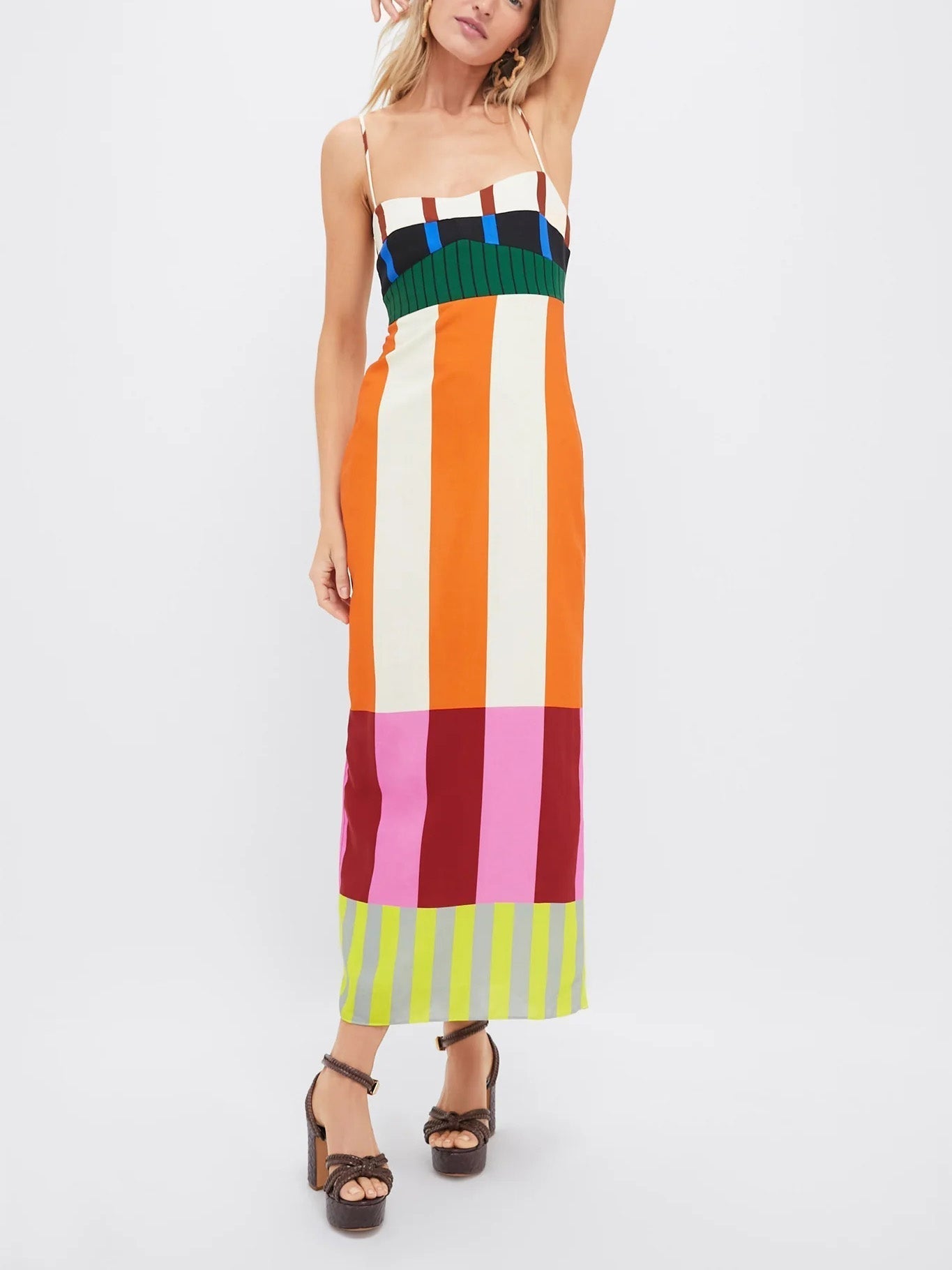 Bengal | Multi Paloma Maxi Dress