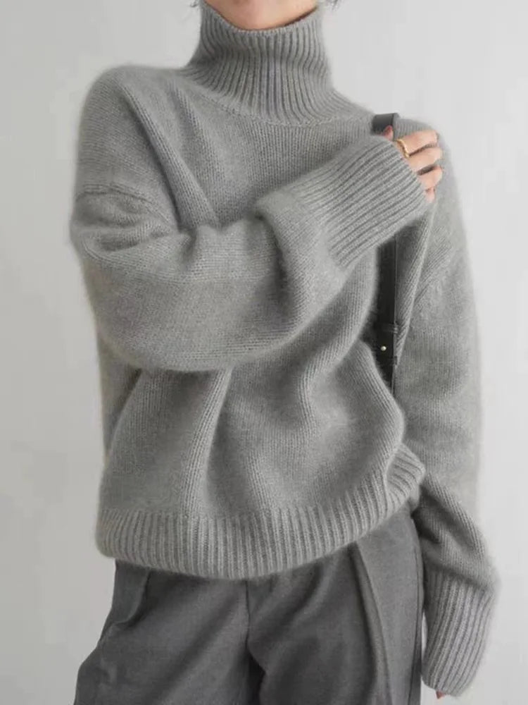 Ellie | Cashmere Turtleneck