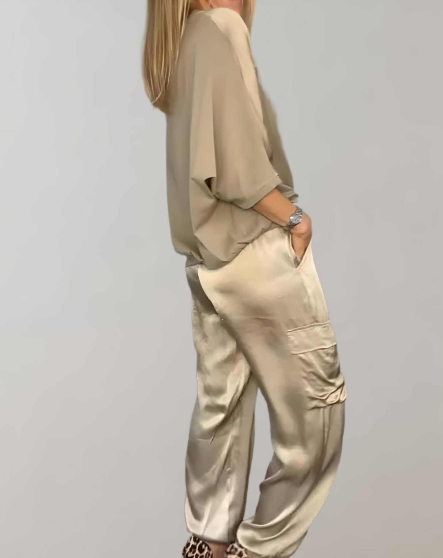 Nova | Luxury Satin Clothing Set