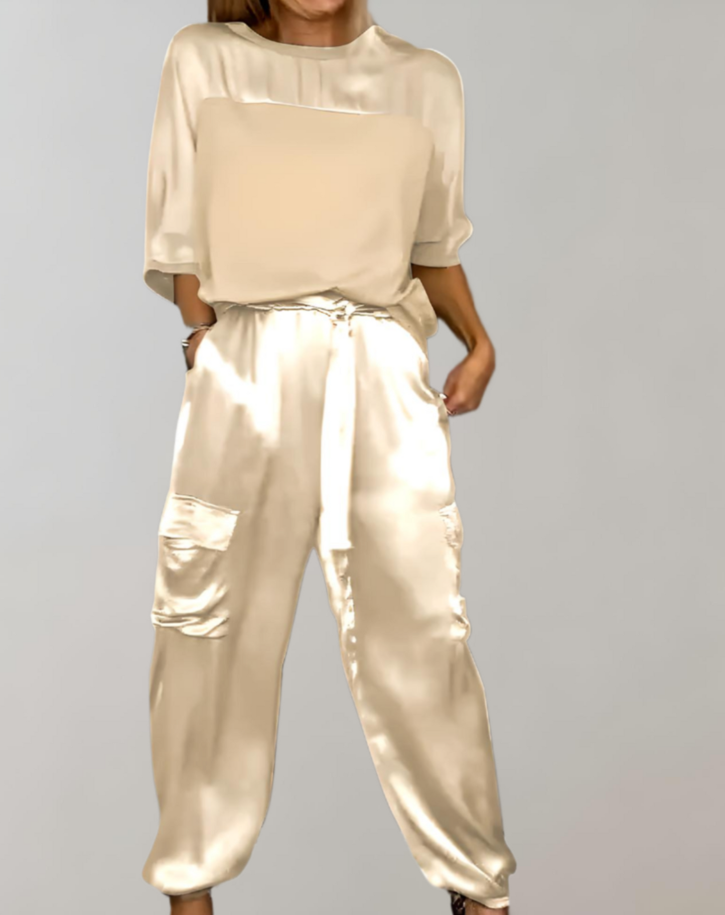 Nova | Luxury Satin Clothing Set