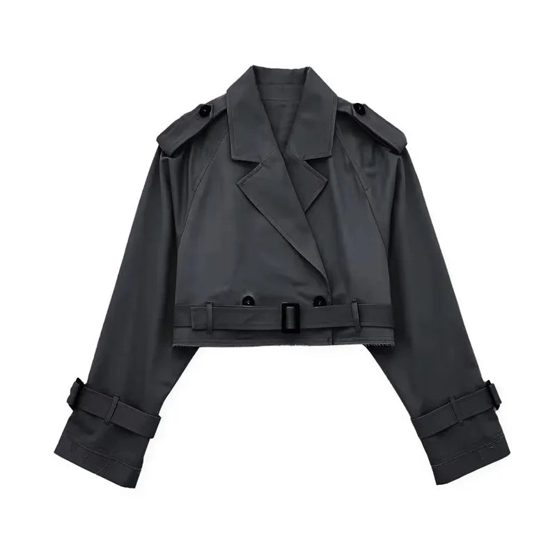 Mira | Light Coat with Belt
