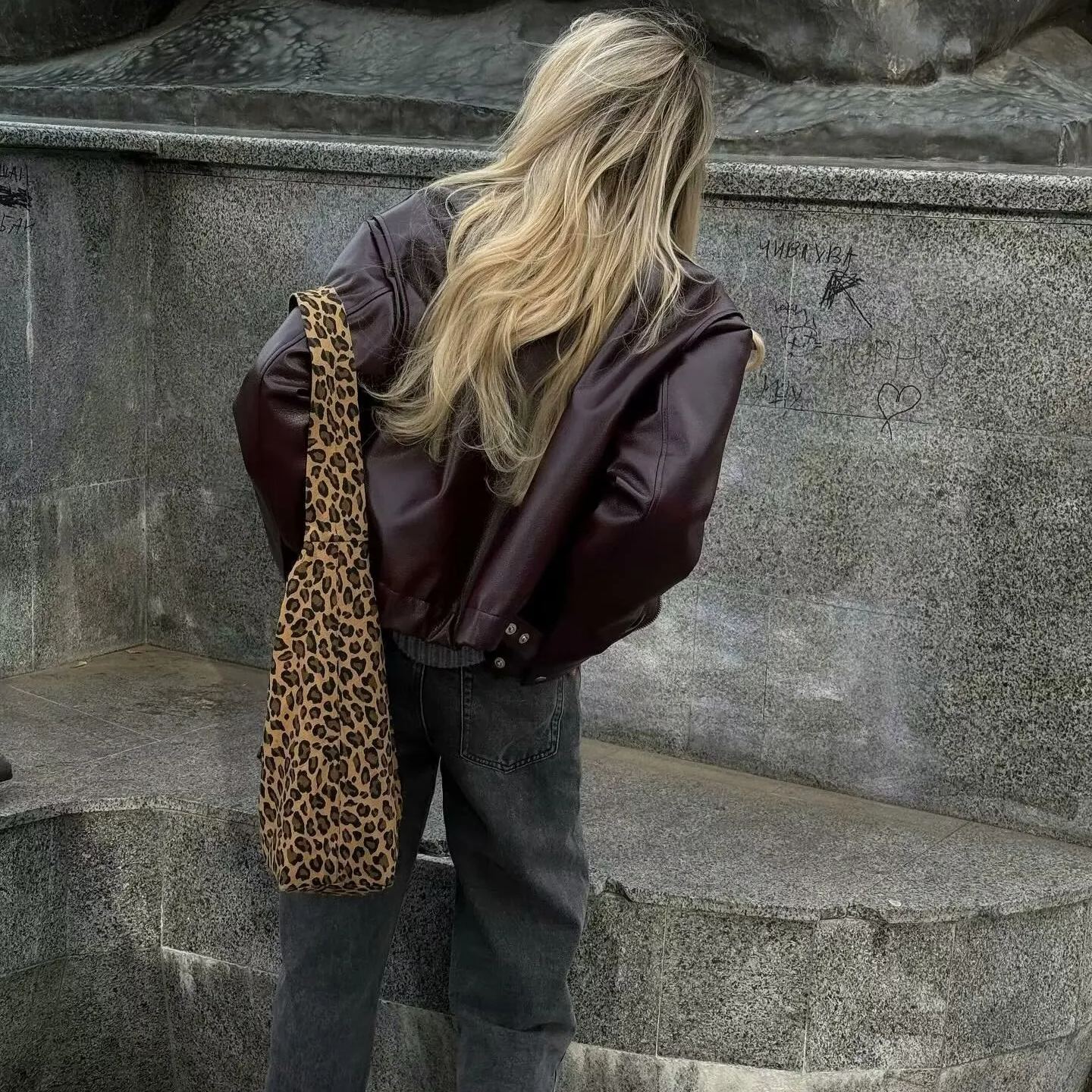 Vintage | Jacket with Reversed Zipper