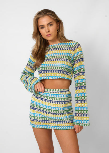 Emmy | Flared Two-Piece Set