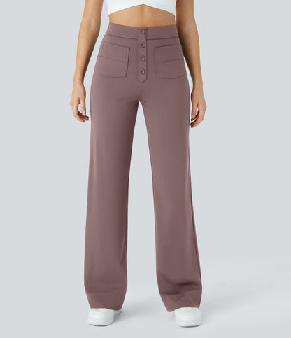 Jade | Flexible High-Waisted Pants