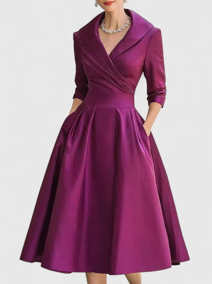 Zyrah | Elegant Midi Dress