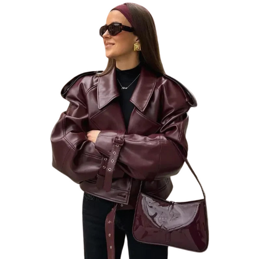 Linde | Stylish Leather Jacket