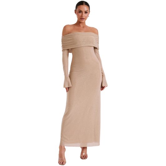 Marcella | Diamond Strap Dress
