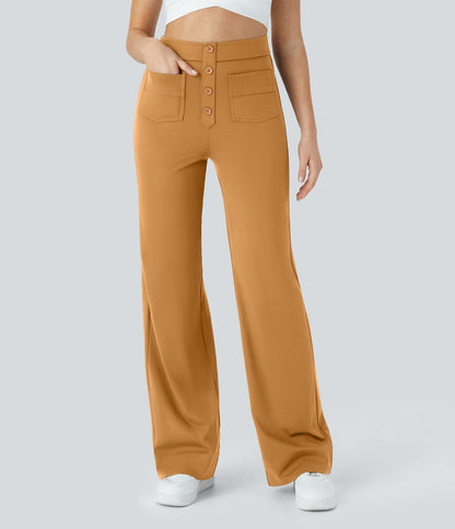 Jade | Flexible High-Waisted Pants