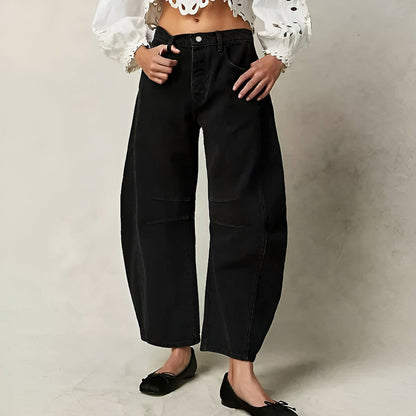 Isabella | Women's Relaxed High-Waisted Pants