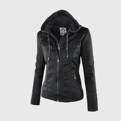 KAROLINE™ The stylish and unique leather jacket