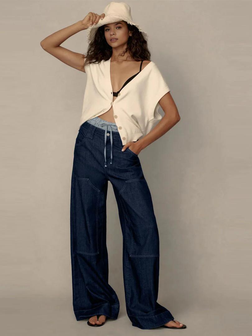 Myra | Low-rise Jeans with Tapered Leg