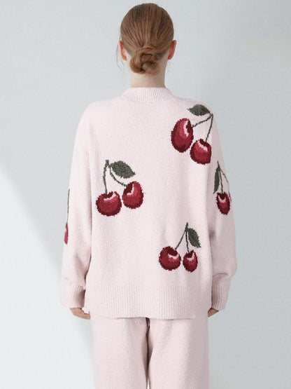 Fleece | Floral Cardigan and Pajamas