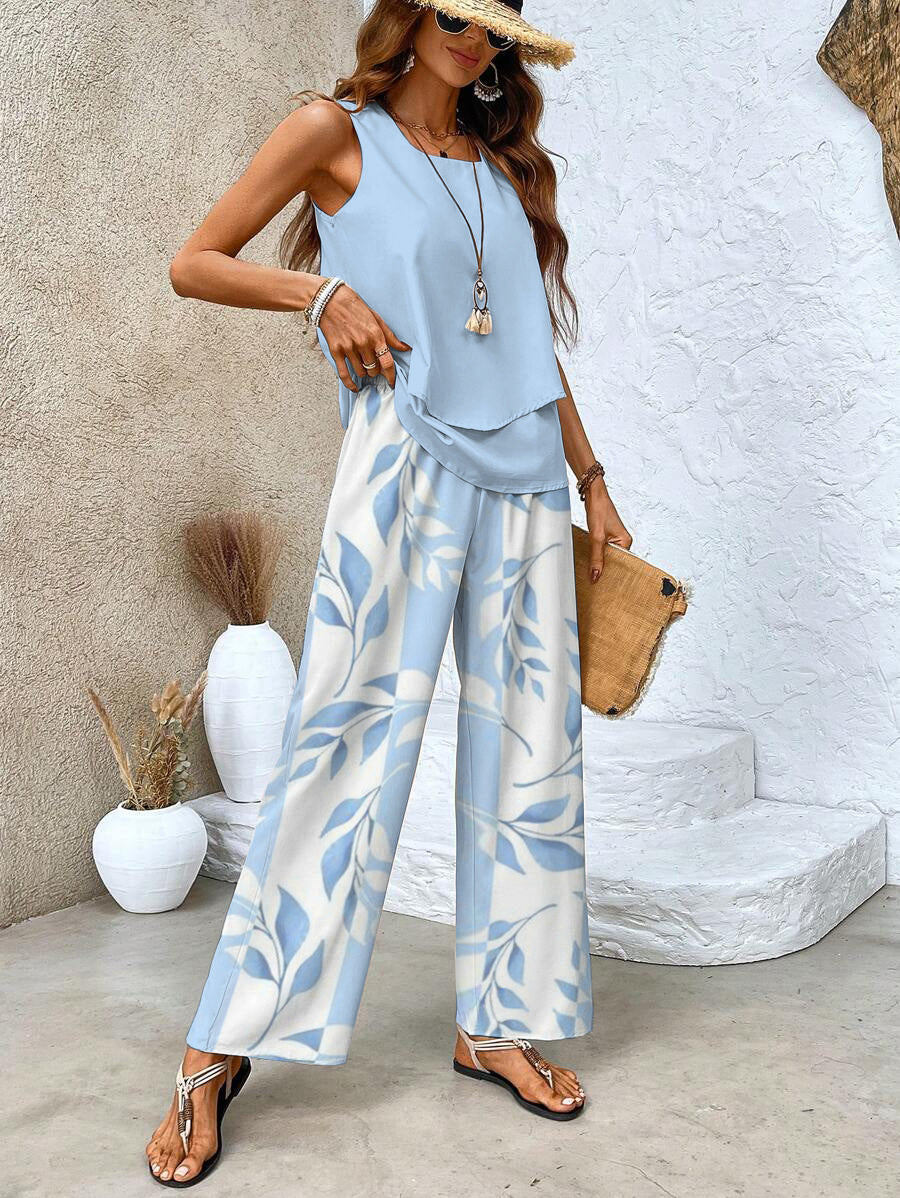 Marina™ | Elegant Summer Set (pants+top)