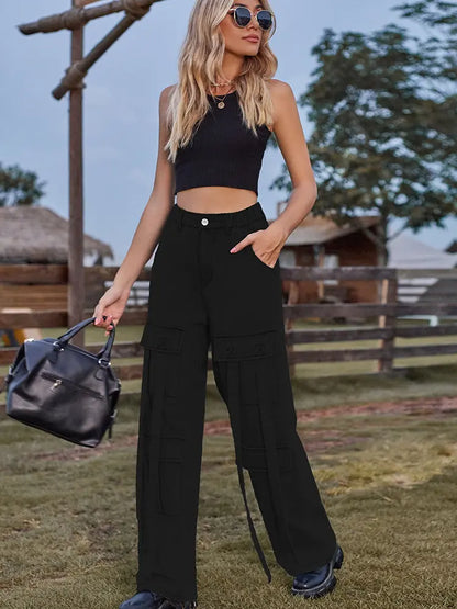 Vinta | Denim Cargo Pants