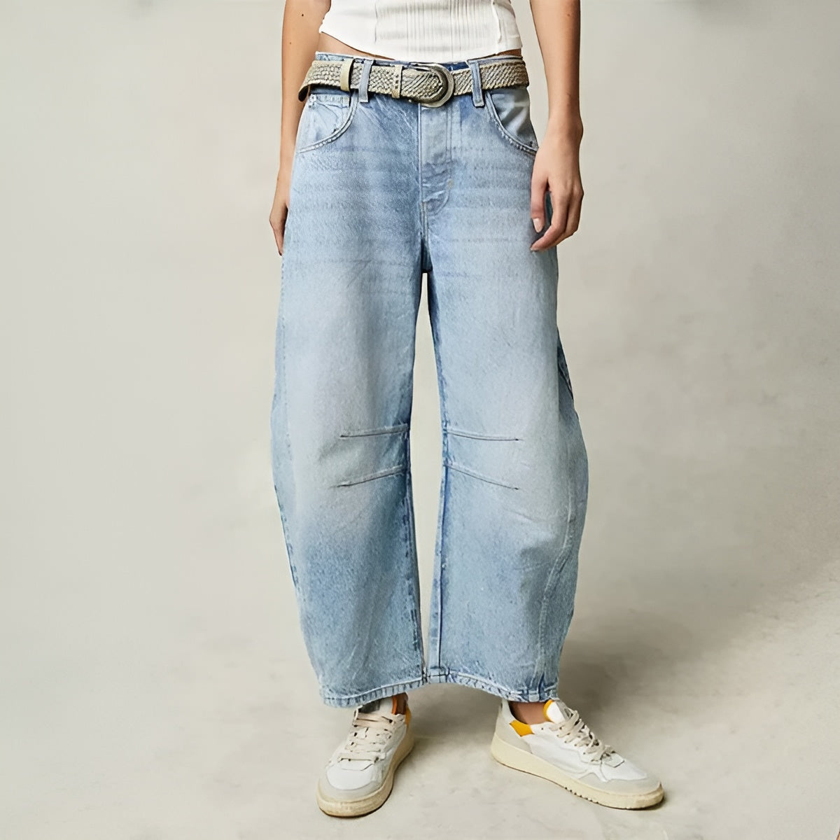 Isabella | Women's Relaxed High-Waisted Pants