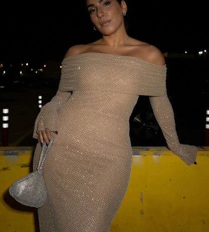 Marcella | Diamond Strap Dress