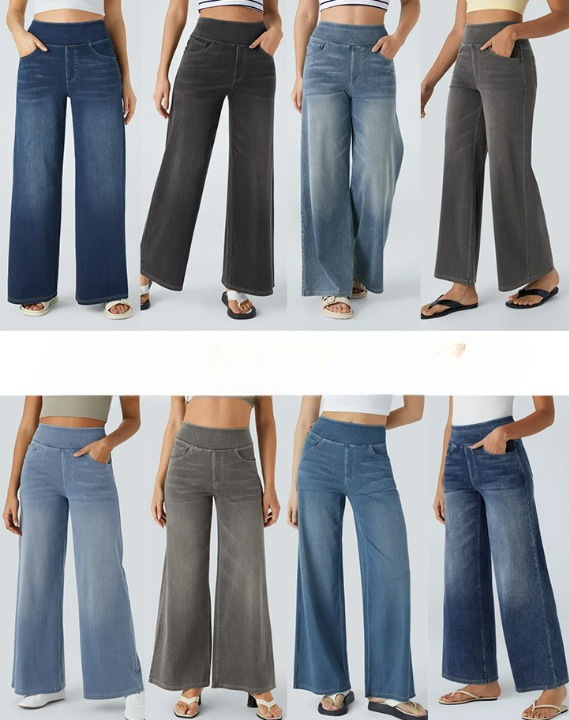 Mel | Comfortable High-Waisted Jeans