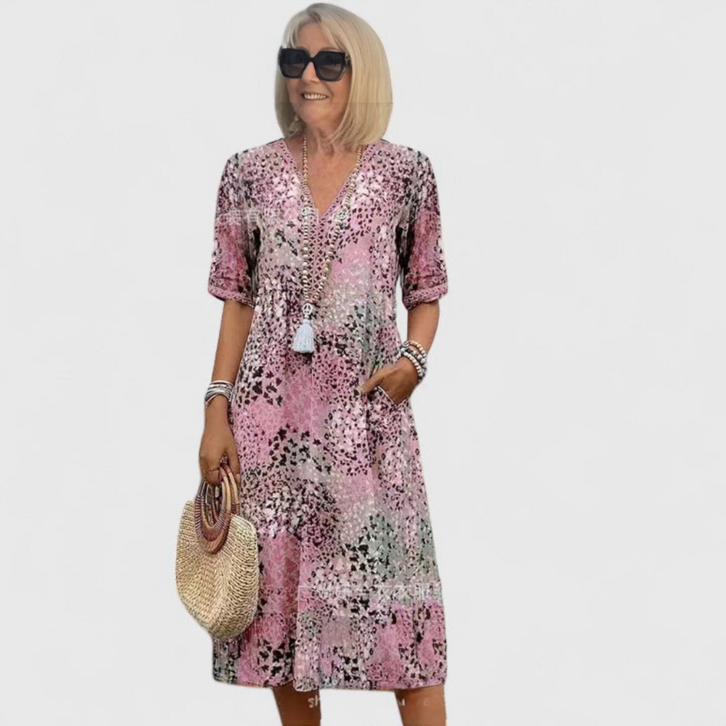 Isolda™ | Stylish Midi Dress