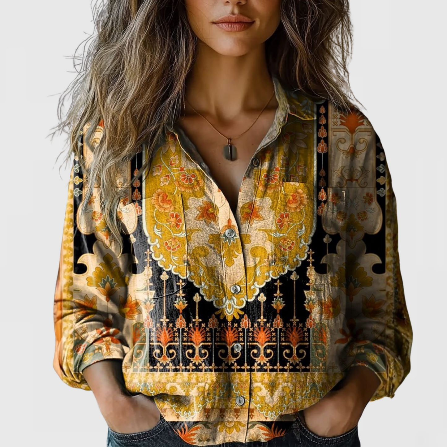 Delanoviah | Sophisticated Blouse