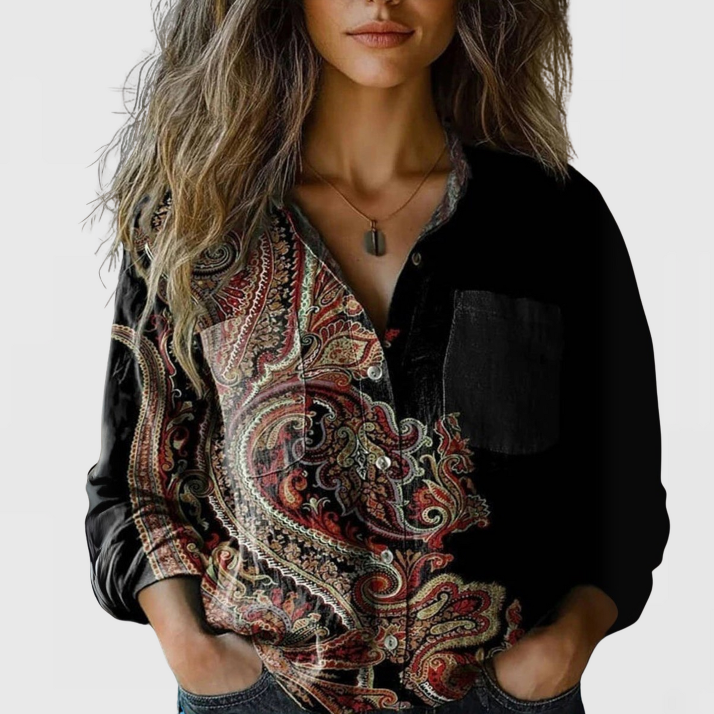 Delanoviah | Sophisticated Blouse