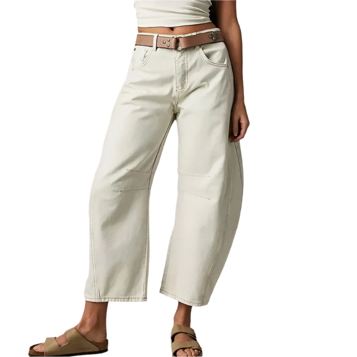 Isabella | Women's Relaxed High-Waisted Pants