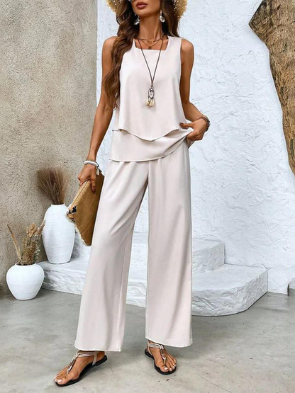 Marina™ | Elegant Summer Set (pants+top)