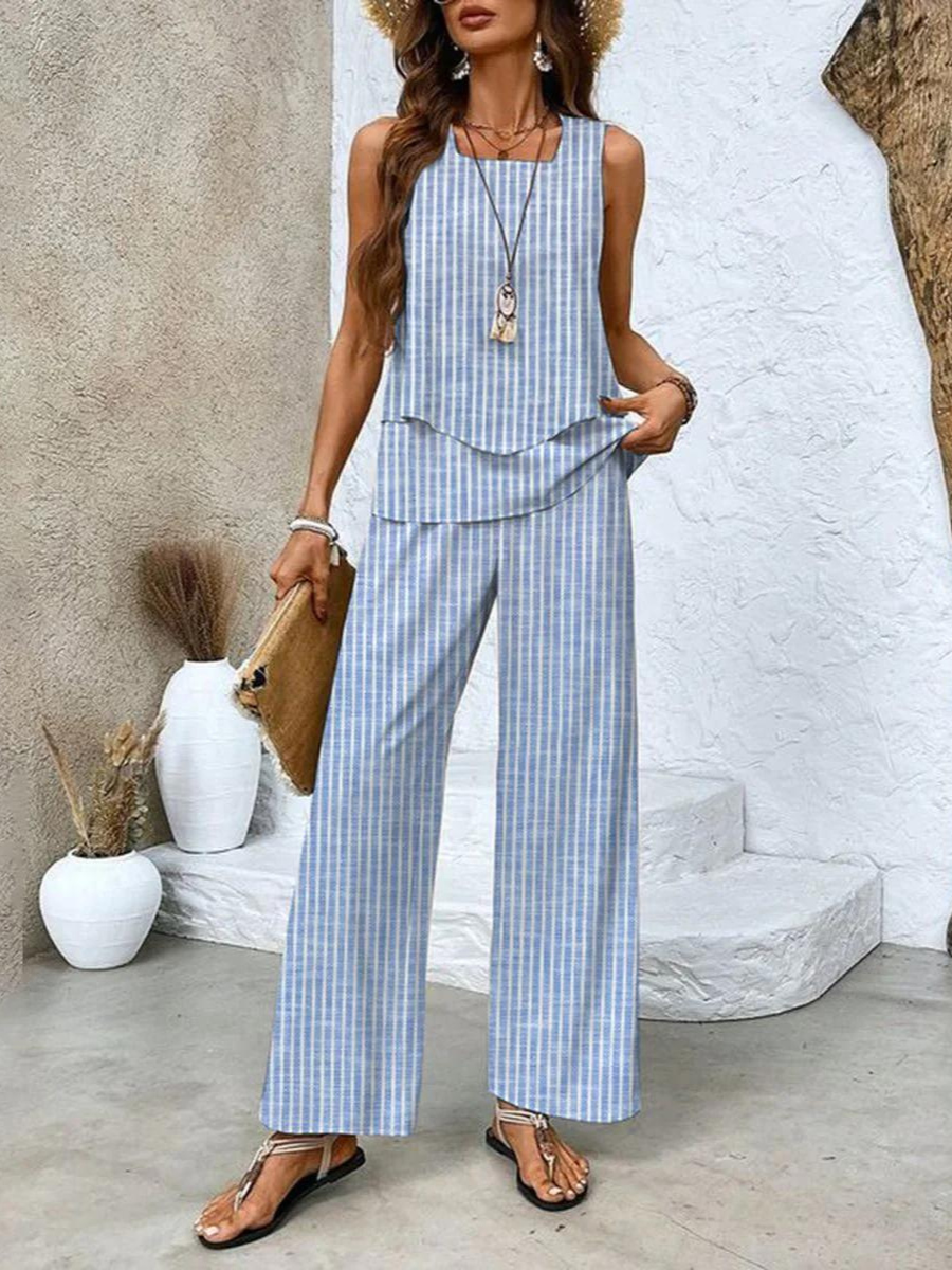 Marina™ | Elegant Summer Set (pants+top)