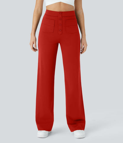 Jade | Flexible High-Waisted Pants