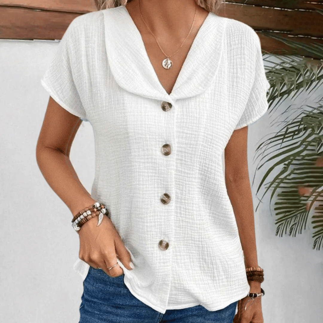SofiaBianchi™ | Collared Blouse