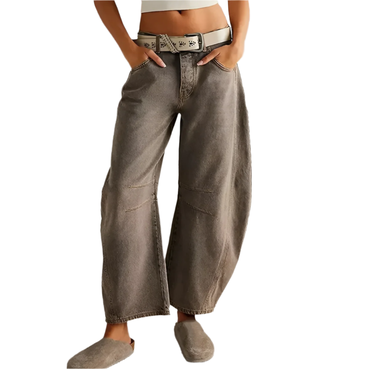 Isabella | Women's Relaxed High-Waisted Pants