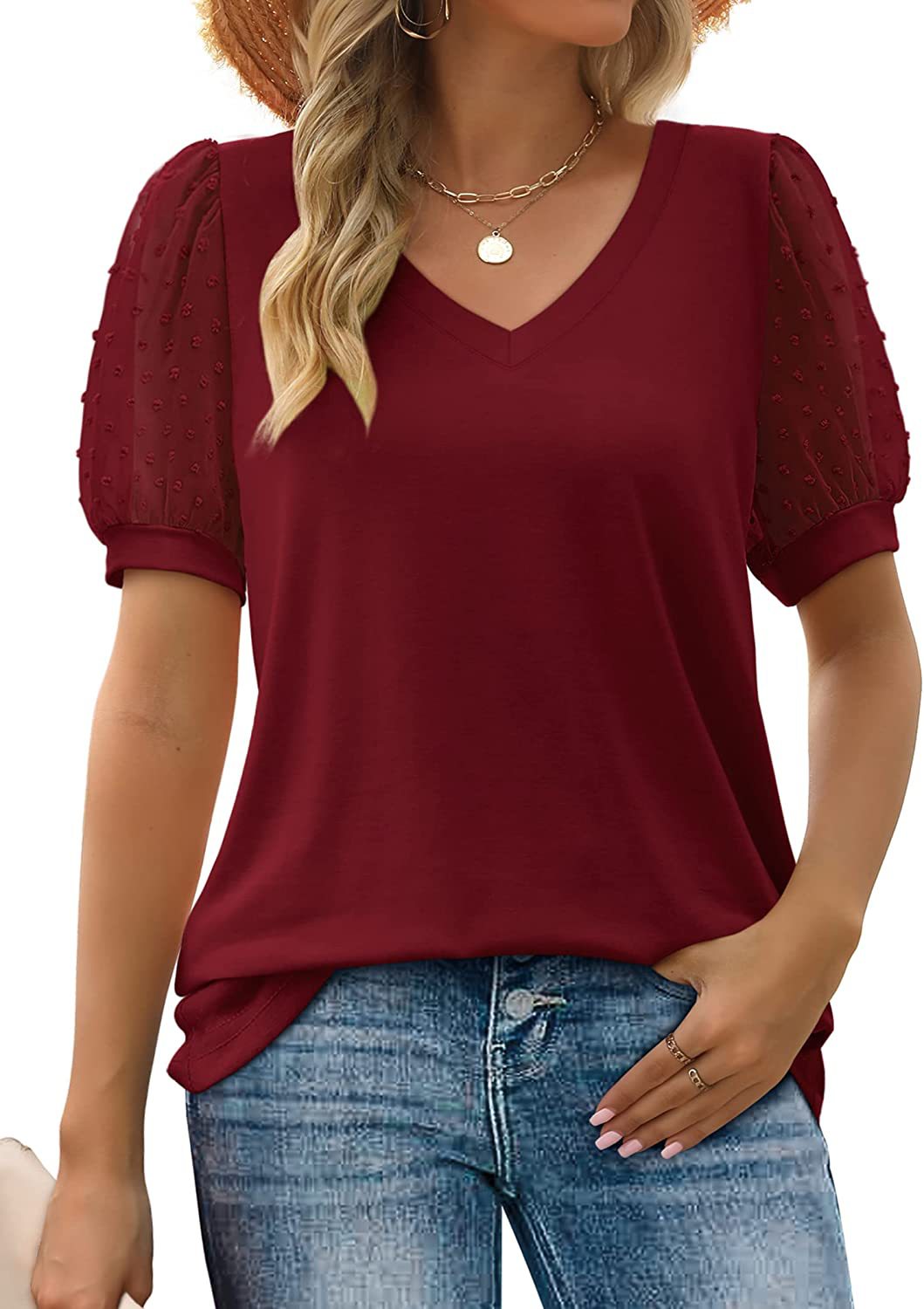 Lara | Elegant V-Neck Top