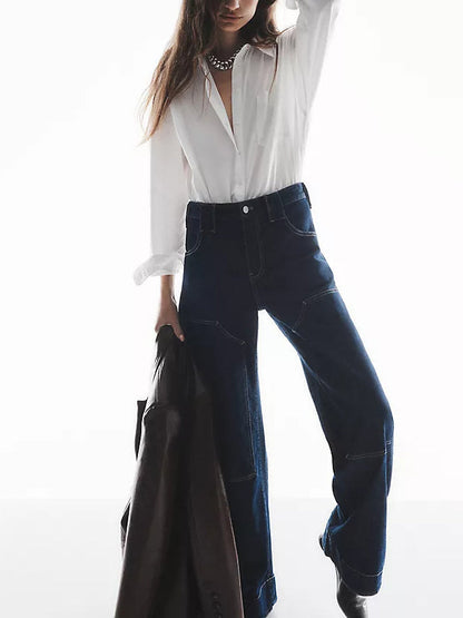 Myra | Low-rise Jeans with Tapered Leg