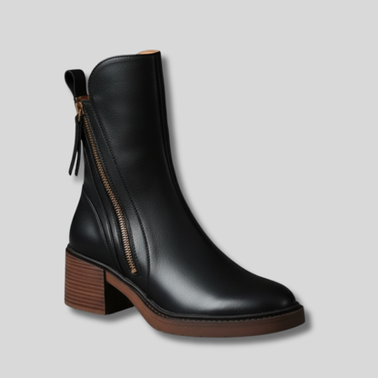 Valorine™ | Elegant Leather Boots