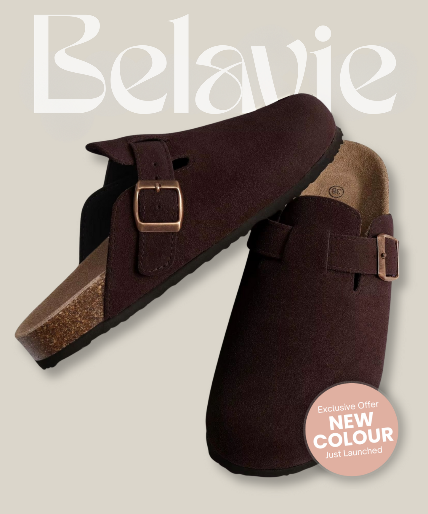 Genuine Suede Clogs by Belavie