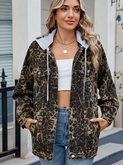 Loose | Denim Jacket with Hood