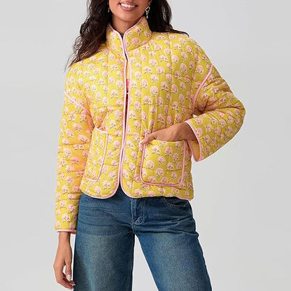 Patchwork | Jacket with Floral Pattern
