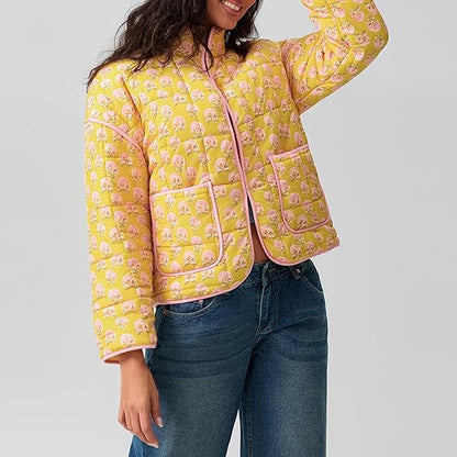 Patchwork | Jacket with Floral Pattern