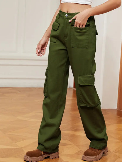 Utility | Denim Cargo Pants