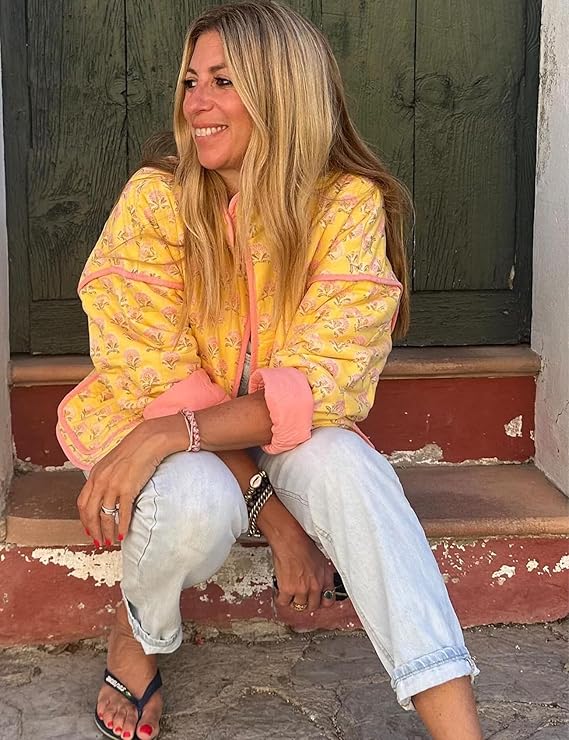 Patchwork | Jacket with Floral Pattern