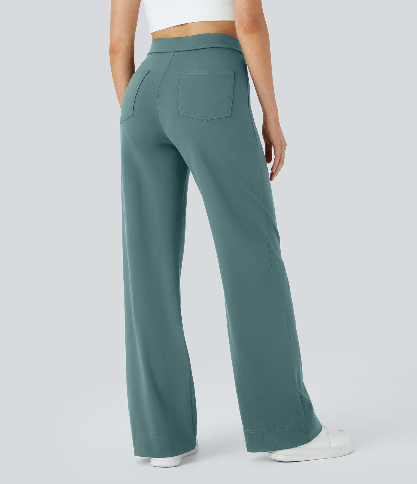 Jade | Flexible High-Waisted Pants
