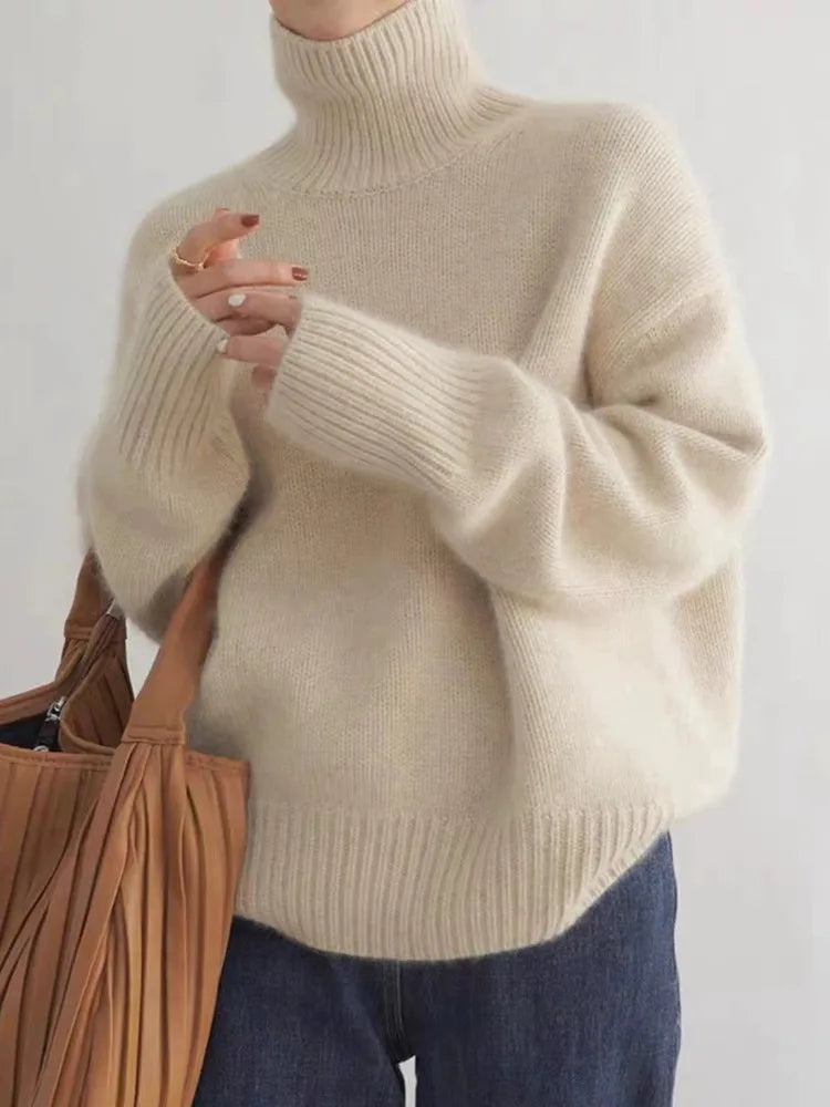 Ellie | Cashmere Turtleneck
