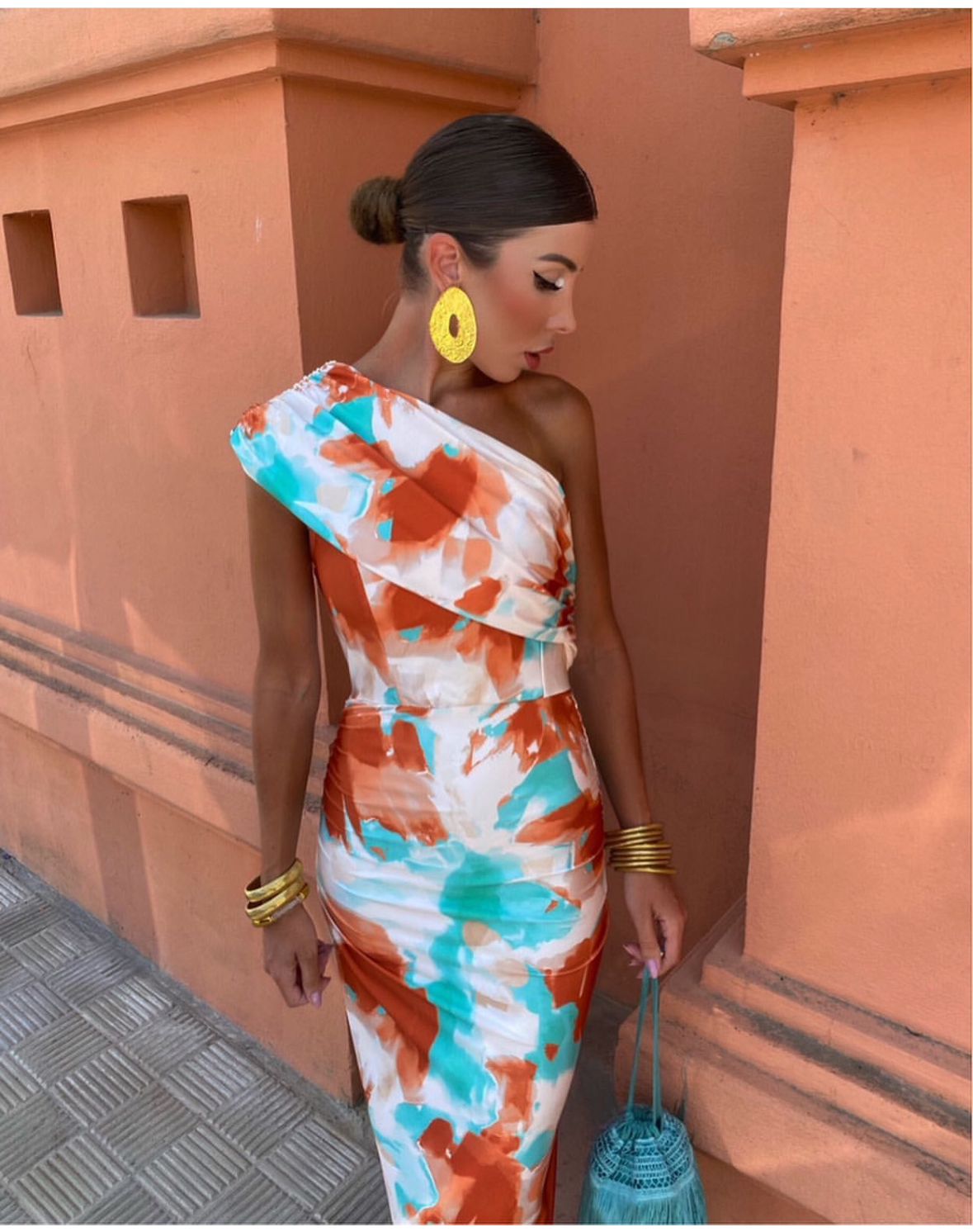 Aurelia™ | Light Summer Dress with Playful Colors and Flattering Cut