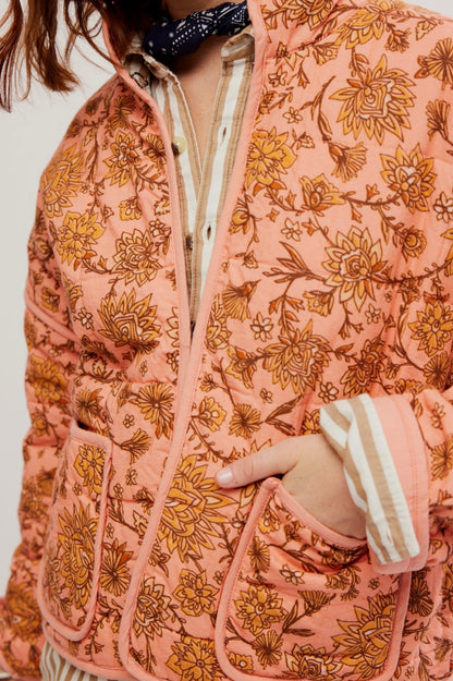 Patchwork | Jacket with Floral Pattern