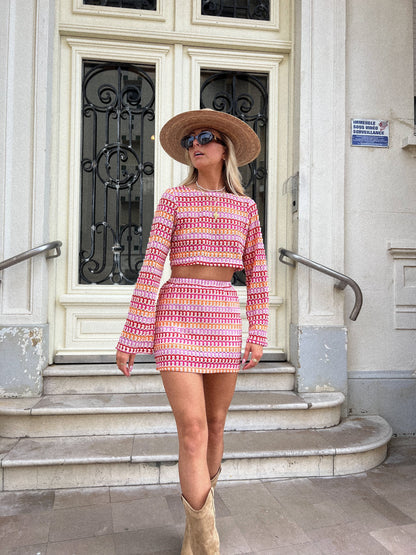 Emmy | Flared Two-Piece Set