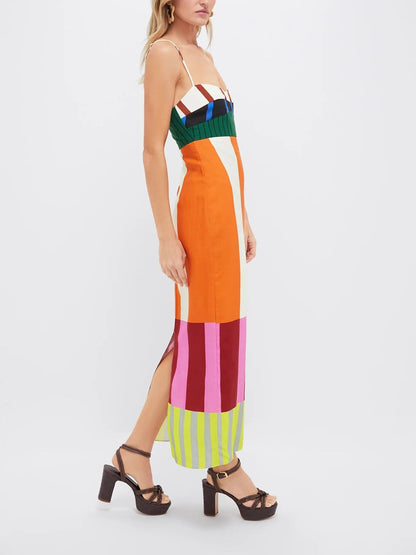 Bengal | Multi Paloma Maxi Dress