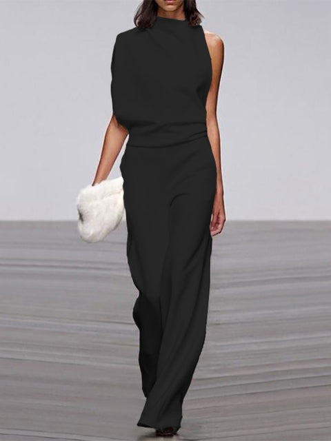 Clara - Elegant Sleeveless Jumpsuit