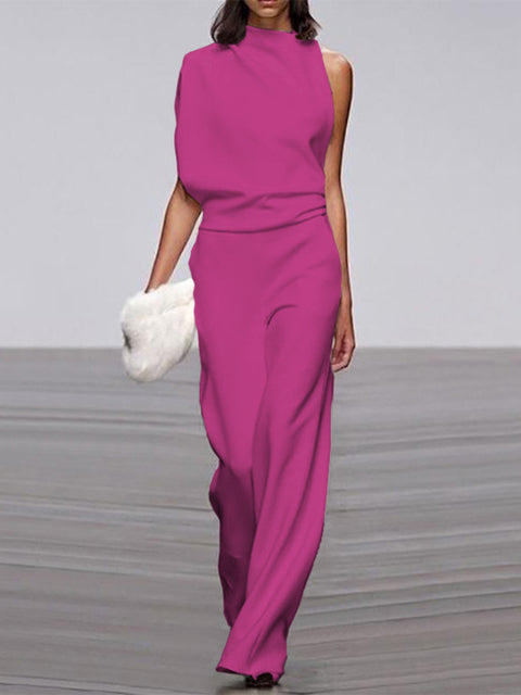 Clara - Elegant Sleeveless Jumpsuit